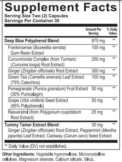 Deep Blue doTERRA Polyphenol Complex - suplement na mięśnie i stawy