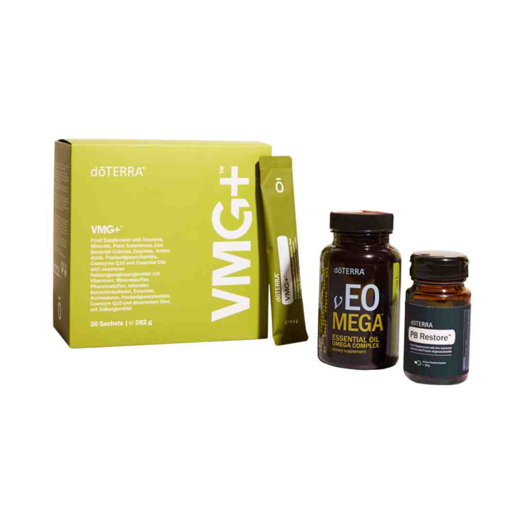 doTERRA Pakiet "Wellness – to proste (wersja wegańska)" - zestaw suplementów diety